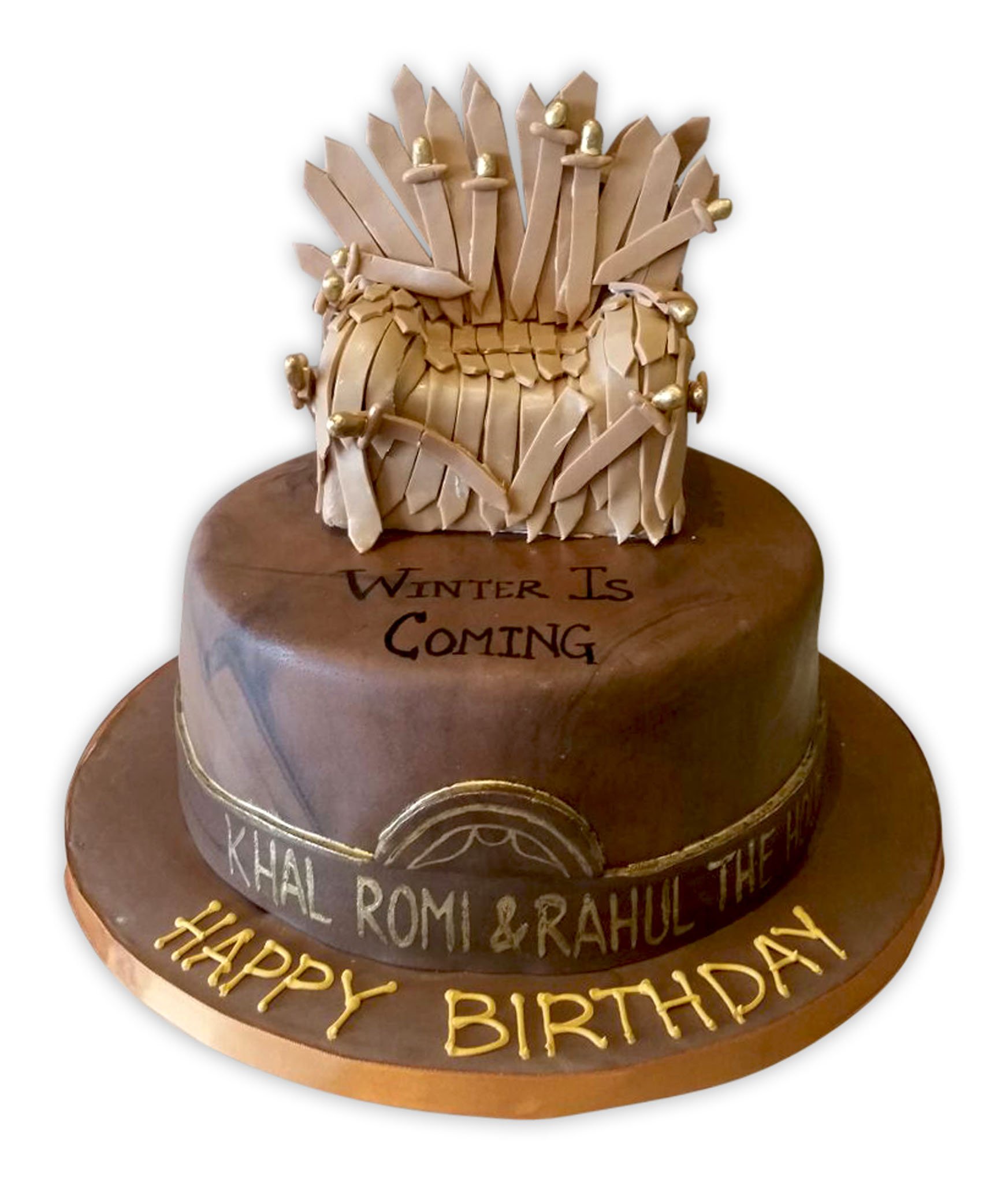 A birthday cake inspired by Game of Thrones